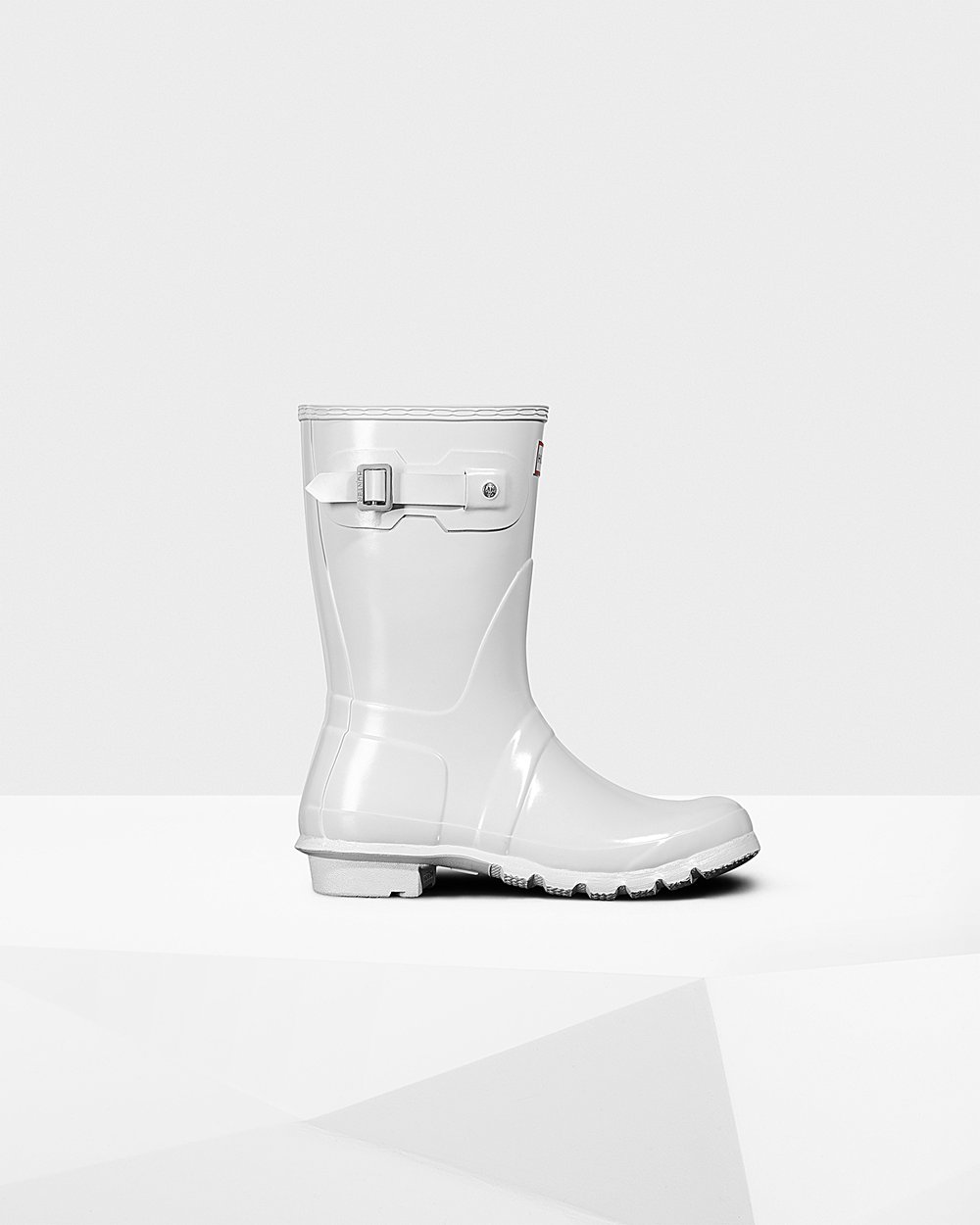 Botas De Cortas Original Gloss Hunter Mujer - Blancos - 320518RTI